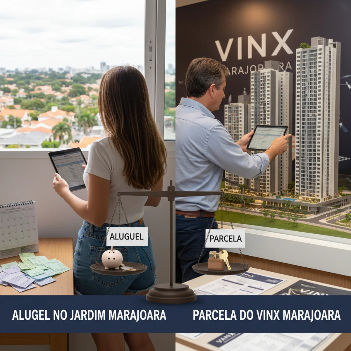 Aluguel no Jardim Marajoara x Parcela do Vinx Marajoara: Hora de Fazer a Conta!