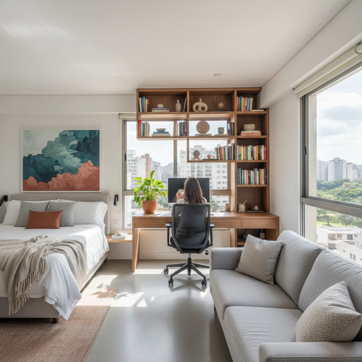 Apartamento 1 Dormitório Vinx com Home Office: Seu Refúgio Perfeito em São Paulo