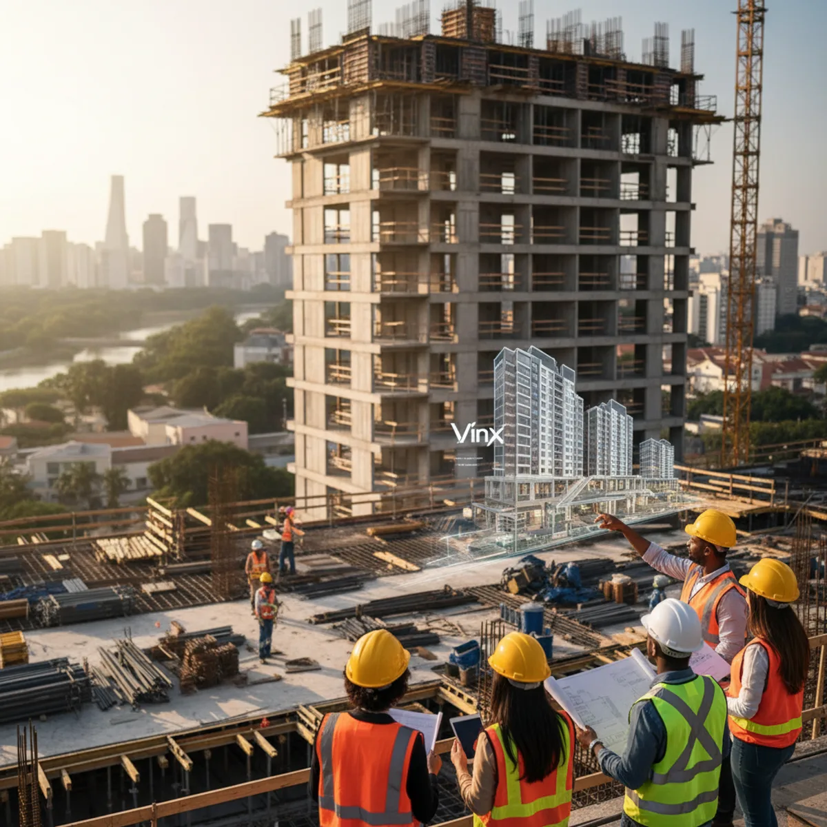 Comprar Vinx na planta em São Paulo: Vantagens e Acompanhamento da Obra