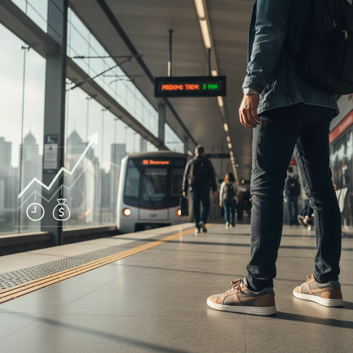 Morar perto da estação: quanto tempo (e dinheiro) você economiza por ano?