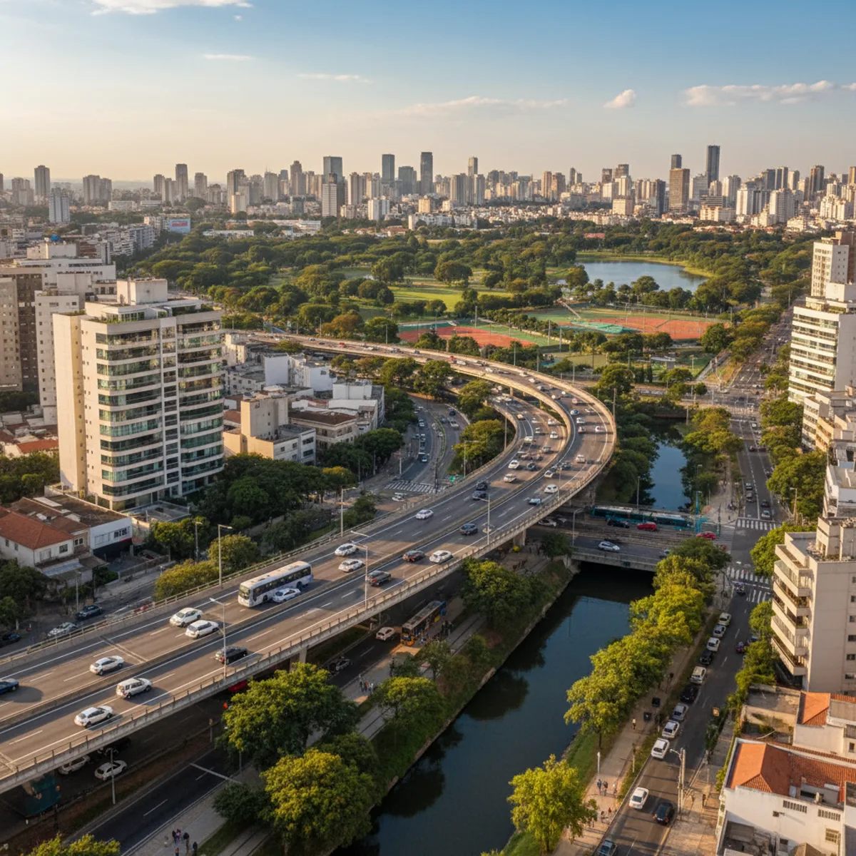 Santo Amaro e Região: A Vantagem de Morar na Zona Sul com Mobilidade Total