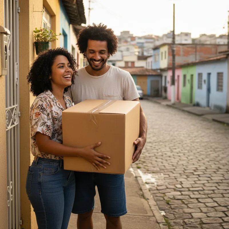 Cliente da Head Broker no primeiro apartamento próprio